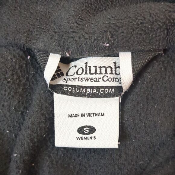 Columbia Fleece Full Zip Jacket Women's Size Small - Picture 8 of 9